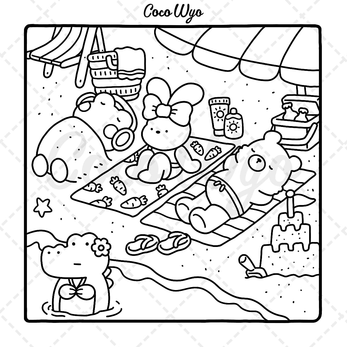 Cozy Friends Malebog