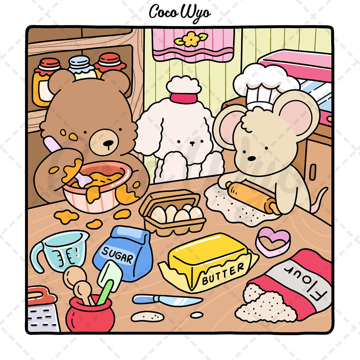 Cozy Friends Malebog