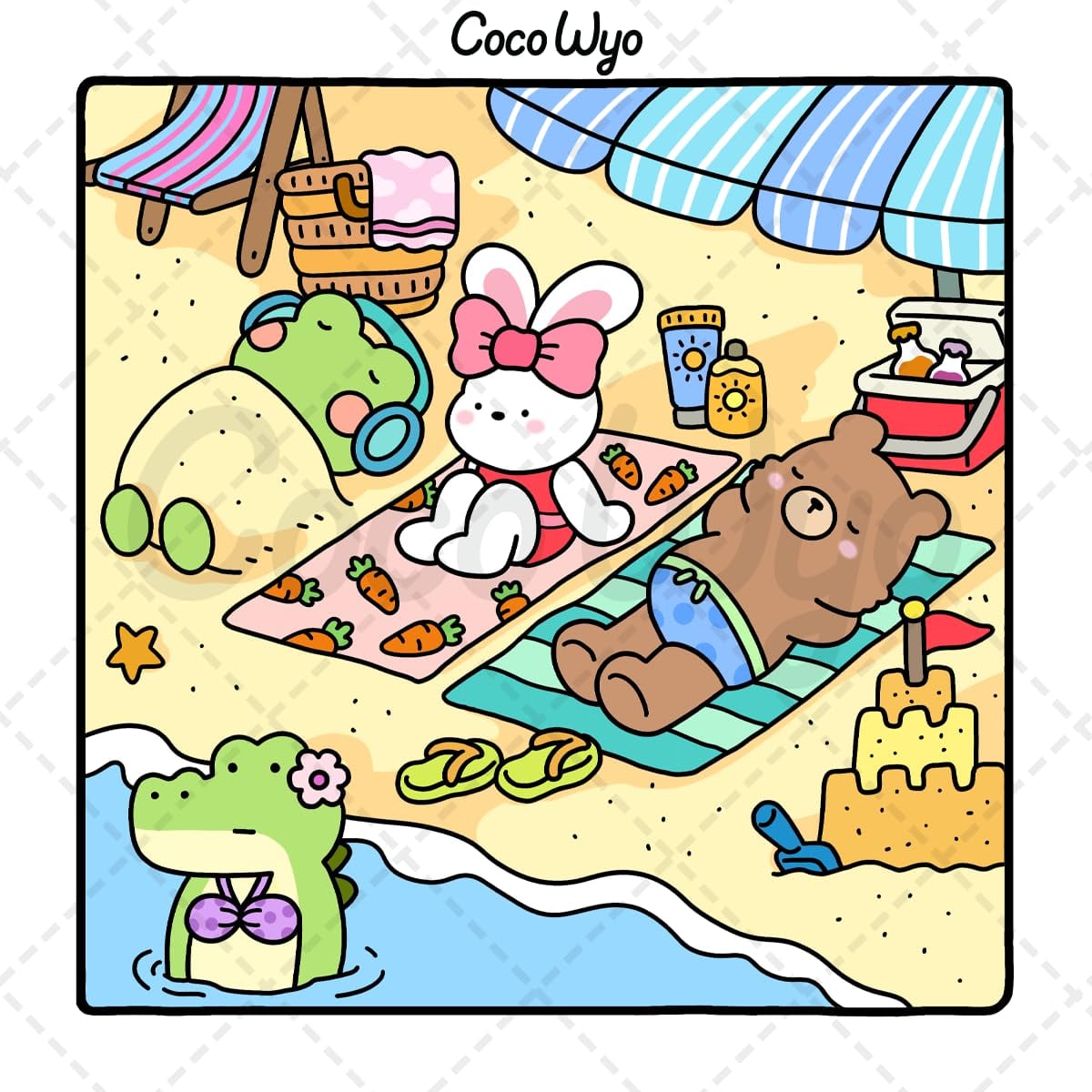 Cozy Friends Malebog