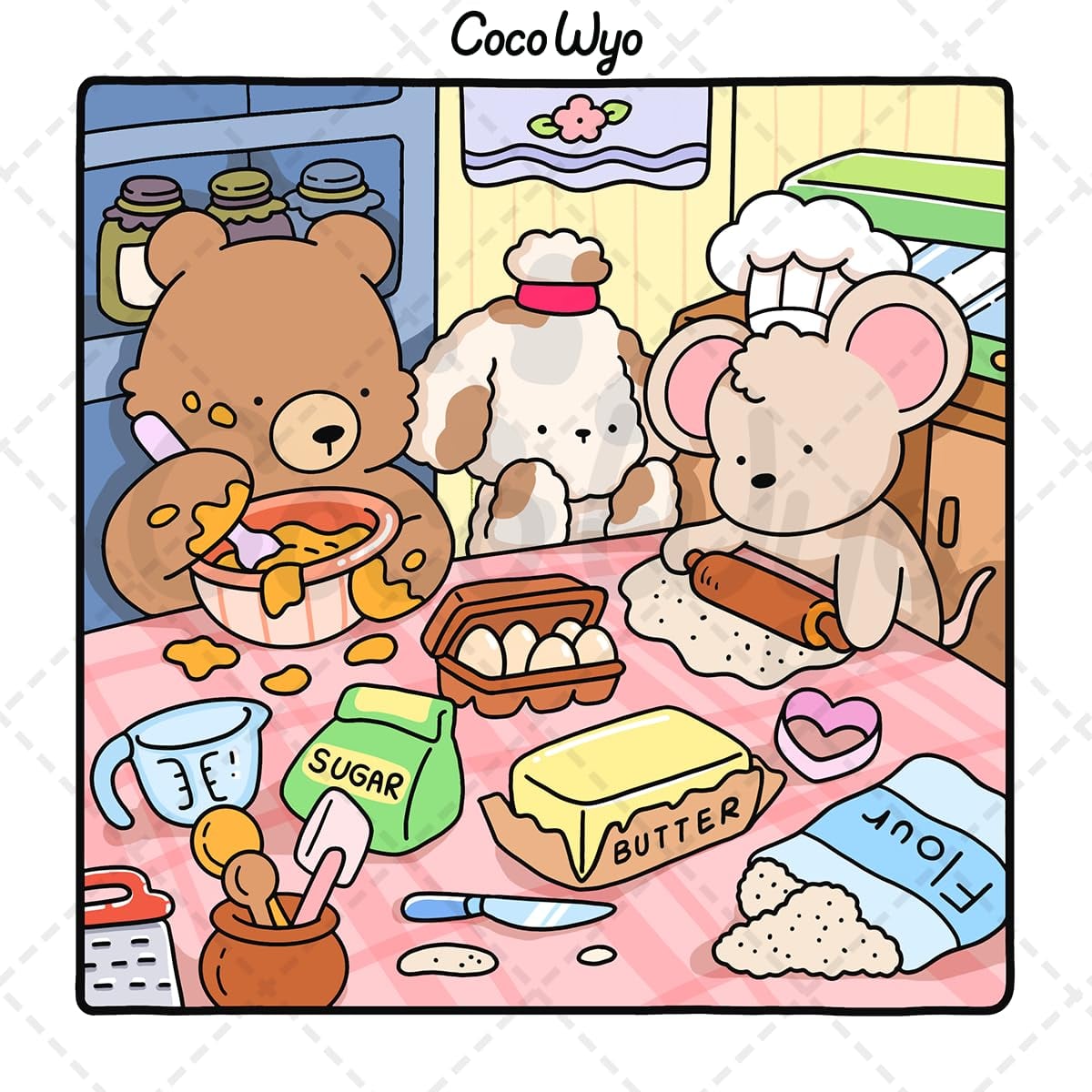Cozy Friends Malebog